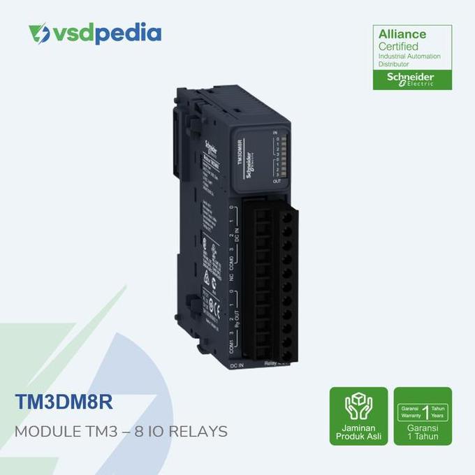 Jual SCHNEIDER EXPANSION MODULE PLC MODICON TM3 DISCRETE DIGITAL INPUT ...