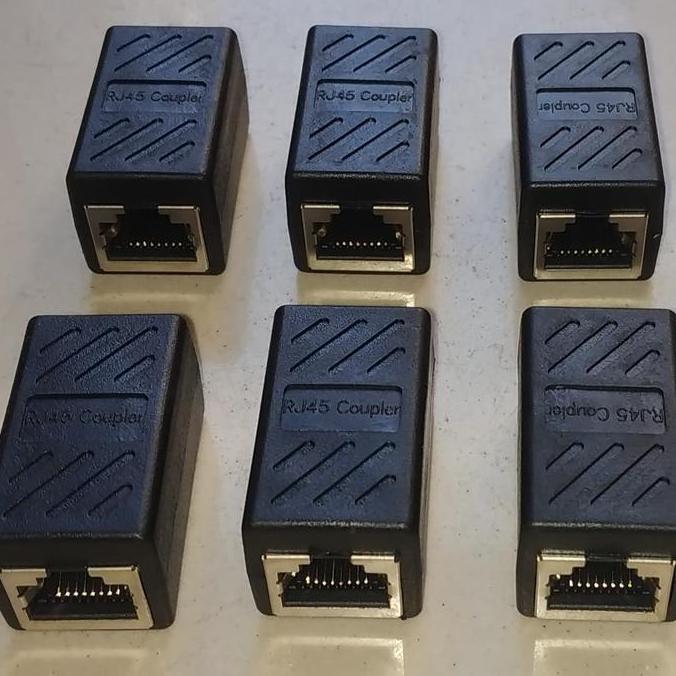 Jual Trikalw- Rj45 Female To Female (Rj45 Barel Coupler) | Shopee Indonesia