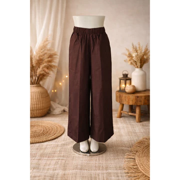 Celana Kulot Wanita Jumbo Katun Stretch Nyaman