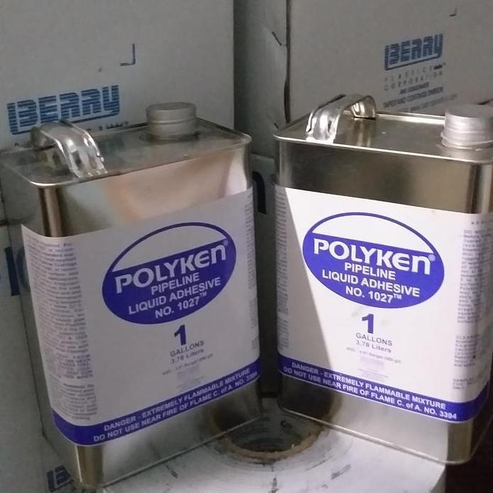 Jual Ready stock polyken primer 1027 - lem pipa bawah tanah 3,78 liter ...