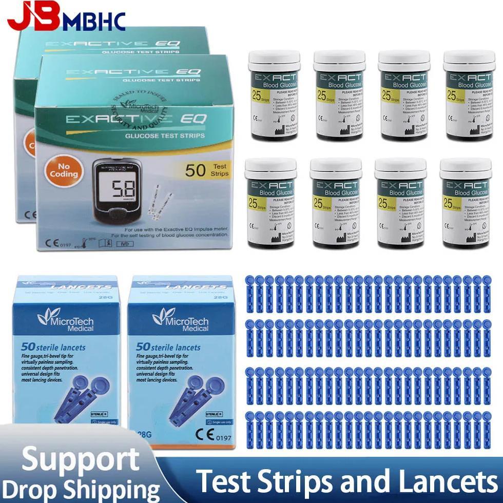 Jual Medical Glucose Test Strips Blood Glucose Meter Strips Measurement ...