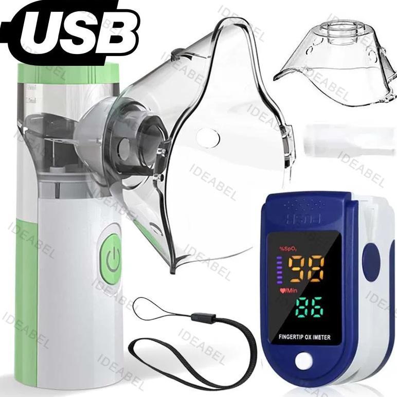 Jual Medical Mesh Nebulizer Handheld Asthma Inhaler Atomizer Children ...