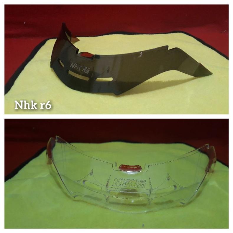 Jual NEW DEALS Spoiler Helm NHK R6/Spoiler NHK R6/Spoiler R6 Model GPR ...