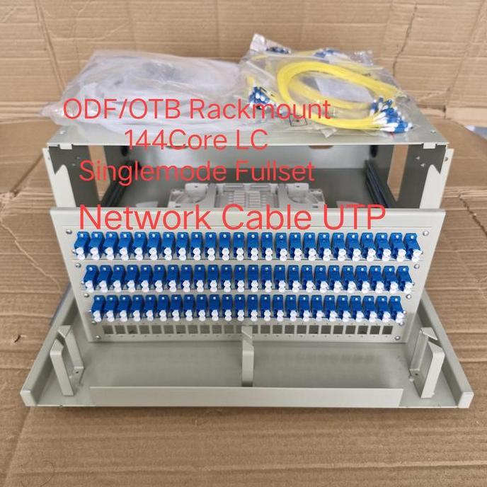 Jual TERMURAH - ODF/OTB Rackmount 144Core LC-LC Singlemode Komplit ...