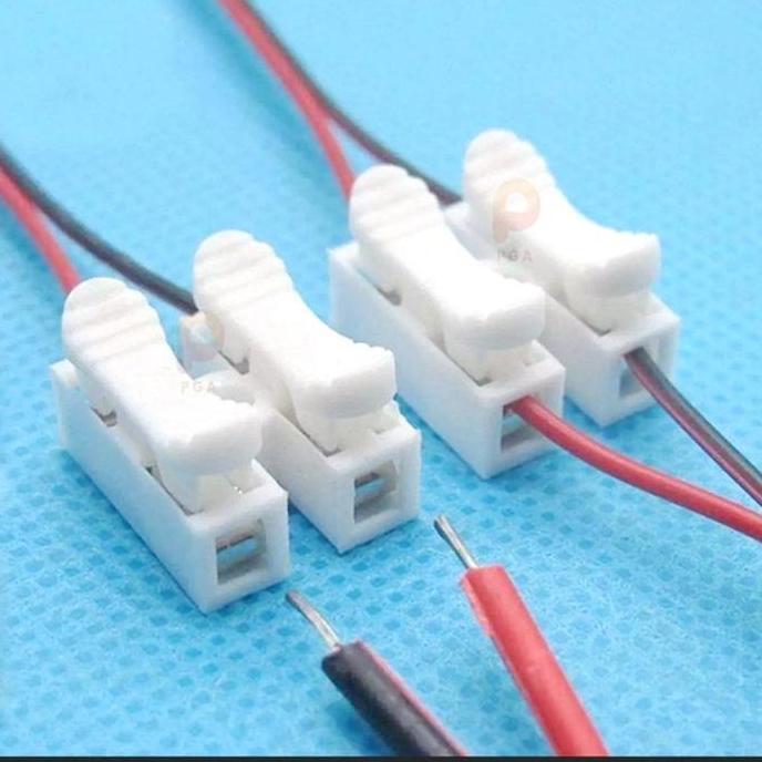 Jual TERMINAL TEKAN 2 POLE PUTIH original | Shopee Indonesia