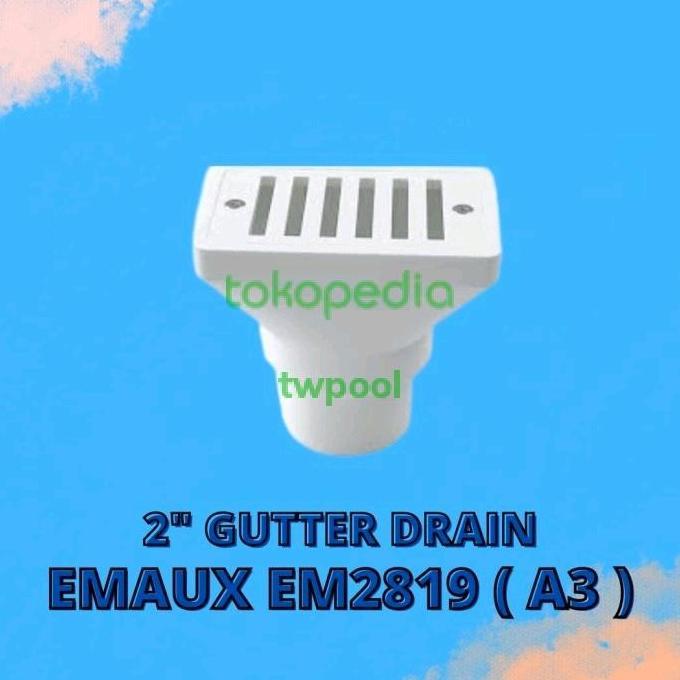 Jual Drain Gutter Emaux EM2819 ( A3 ) 2 inch | Shopee Indonesia
