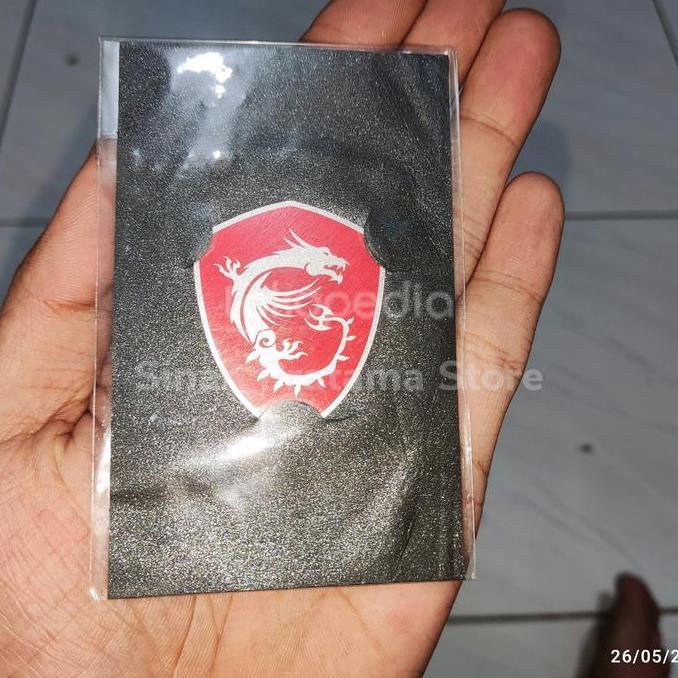 Jual Sticker Stiker Emblem MSI Gaming Red Dragon True Gaming ORIGINAL ...
