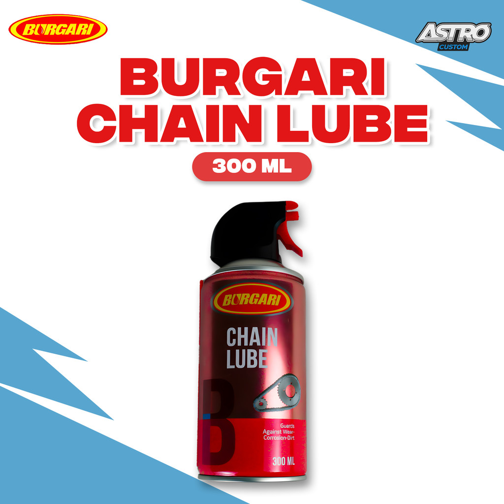 Jual Burgari Chain Lube Pelumas Rantai Motor Dan Sepeda Universal 300 ...