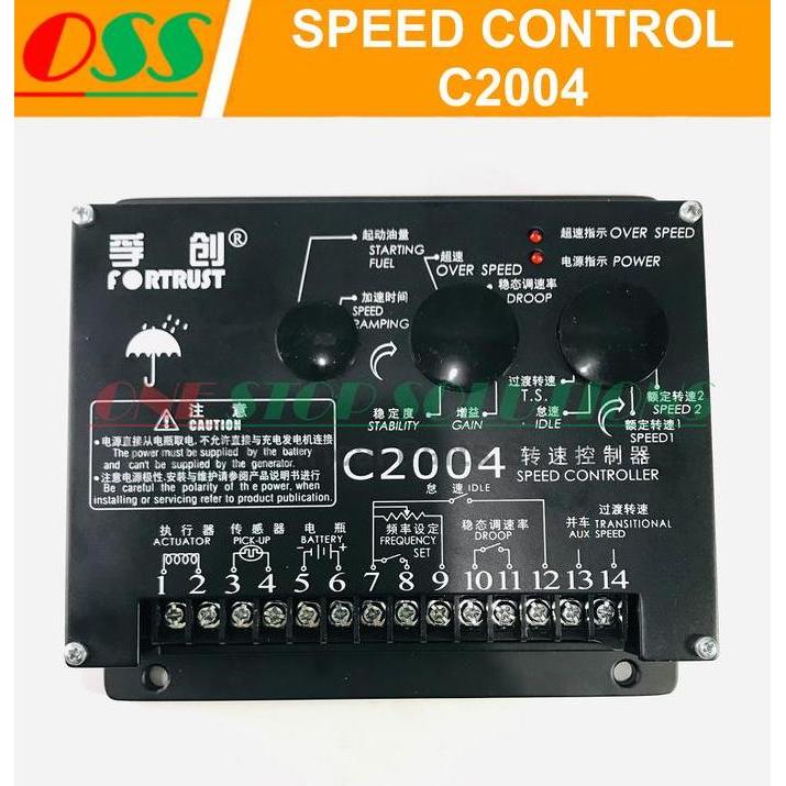 Jual QUIXOTE- SPEED CONTROL C2004 C 2004 FORTRUST UNTUK GENSET | Shopee ...