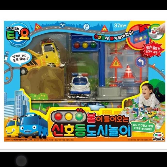 Jual Tayo The Little Bus TYT 221001 Tayo City Playing Set original ...