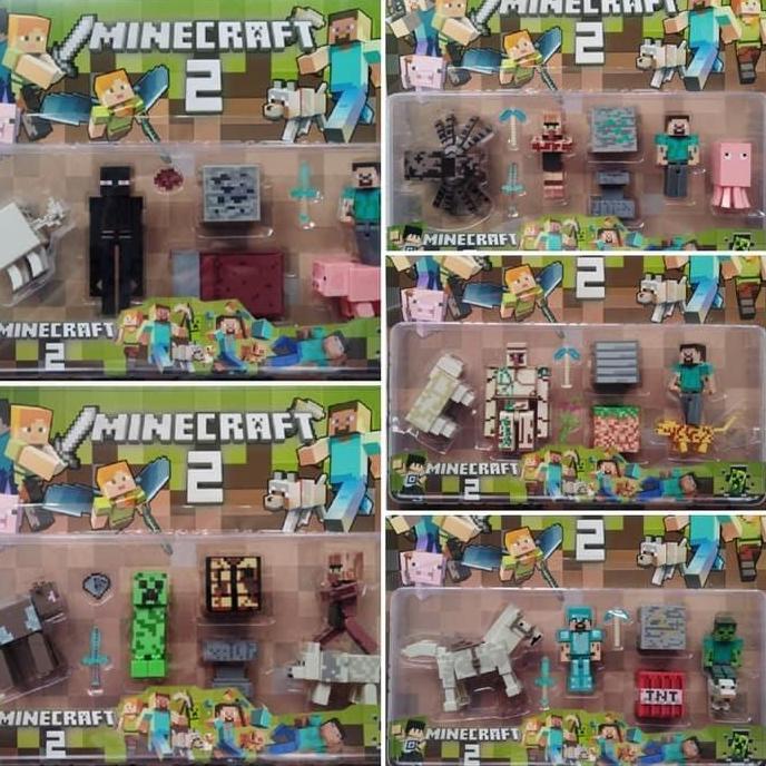 Jual Special Edition - Figure Minecraft Series 2 / Figure Topper Cake ...