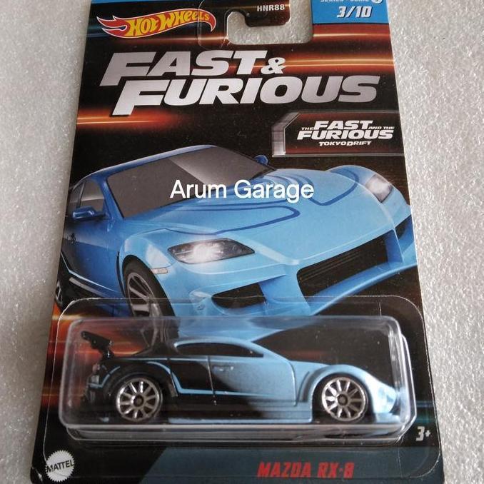 Jual Hot Wheels Mazda RX-8 RX8. Card Fast & Furious Series 3. The Fast ...