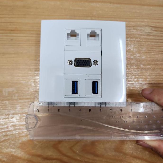 Jual STOP 2 USB 3.0 - VGA - 2 LAN RJ45 CAT6 | Shopee Indonesia