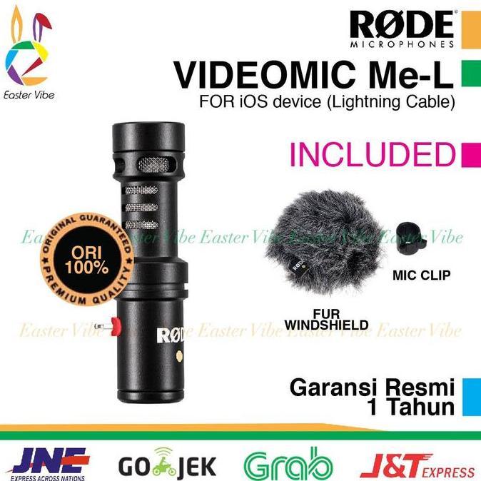 Jual RODE VIDEOMIC ME L DIRECTIONAL MIC FOR IOS - GARANSI RESMI ...