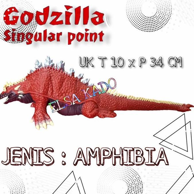 Jual GODZILLA AMPHIBIA VER. SERIES MONSTER SINGULAR POINT ACTION FIGURE ...