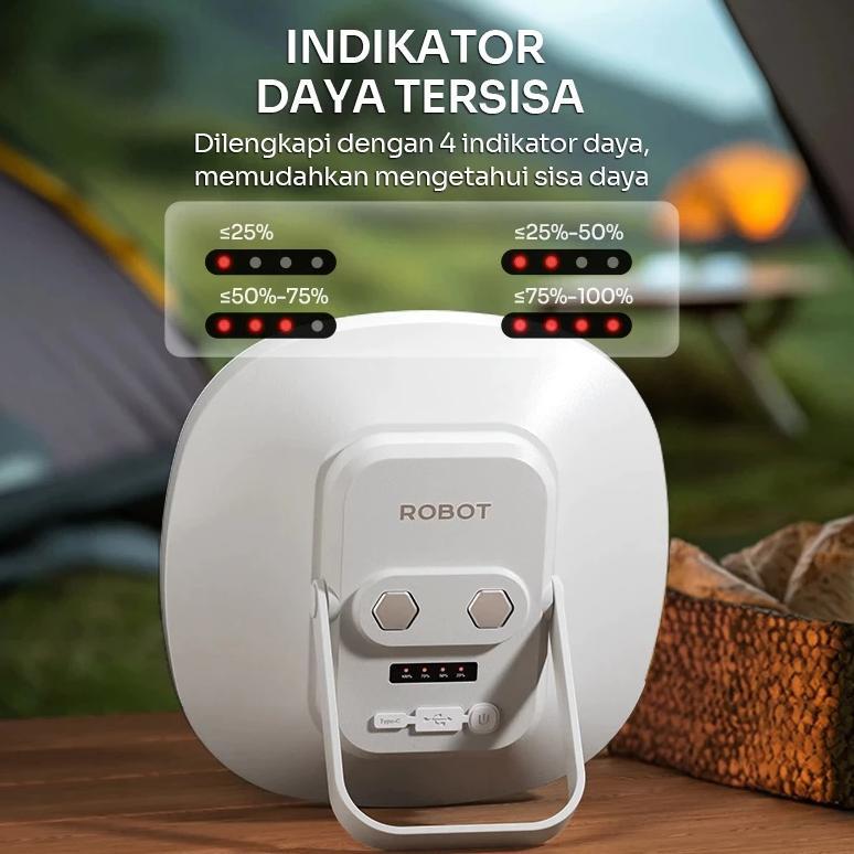 Jual ROBOT RT-CL02 Lampu Emergency Multifunction Camping Light with ...