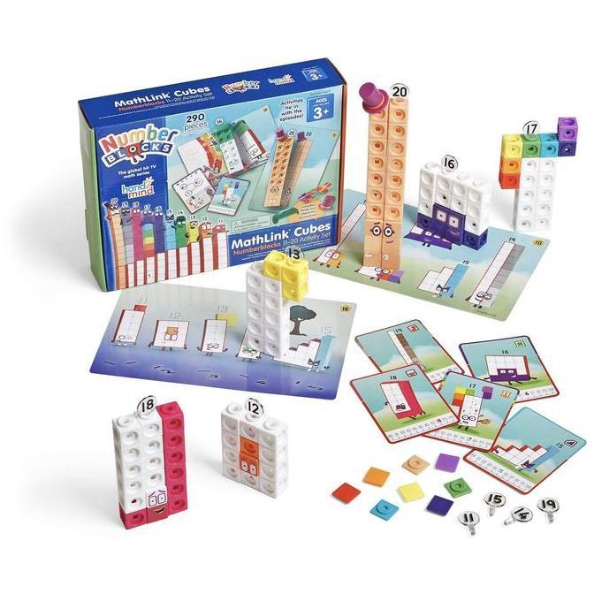 Jual Toypuy- Hand2Mind Numberblocks Mathlink Cubes 1120 Activity Set ...