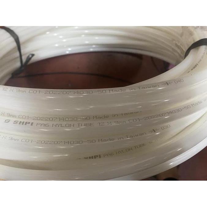 Jual SHPI nylon tubing 12x9mm / Selang nylon TAIWAN ECER 9 x 12 ...