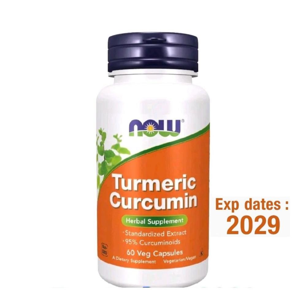 Jual Now Foods Turmeric Curcumin 665 Mg , 60, 120 Capsules Botanicals ...
