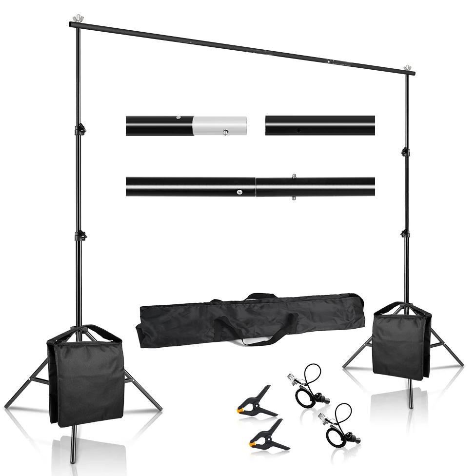 Jual Photography Backdrop Stands Photo Studio Background Backdrops ...
