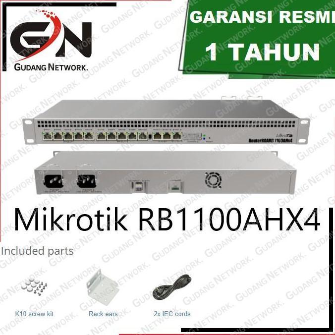 Jual MIKROTIK ROUTERBOARD RB1100AHX4 RACKMOUNT ORIGINAL DAN TERPERCAYA ...