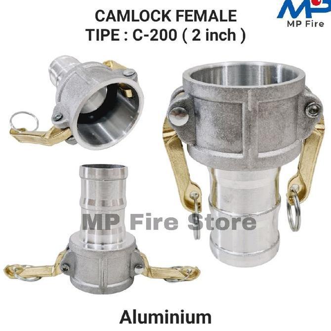 Jual Coupling Female Camlock Aluminium Type C200 2 Inch C 200 X Hose ...