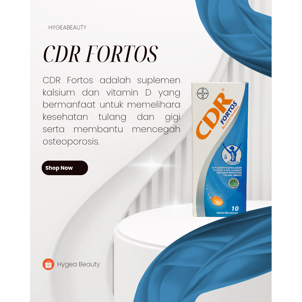 Jual CDR Fortos Rasa Jeruk Mandarin 10 Tablet - Suplemen penjaga daya ...