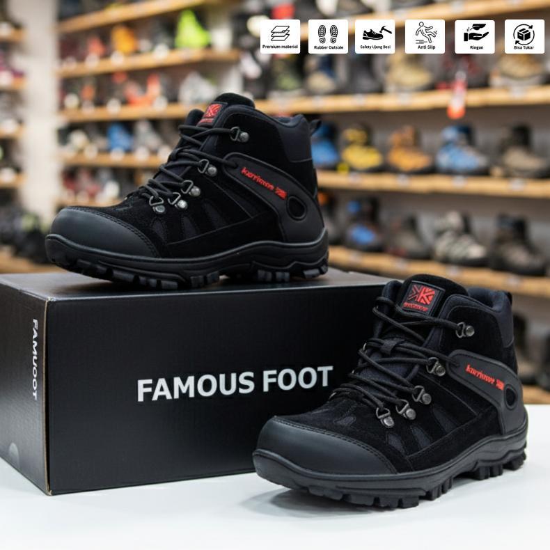 Jual OFFICIAL` Sepatu Gunung Pria Karrimor Tracking Outdoor - Sepatu ...