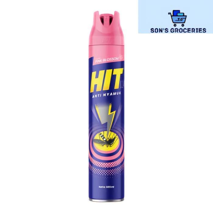 Jual Hit Spray Expert Anti Nyamuk Rasa Pink Blossom 600mL | Shopee ...