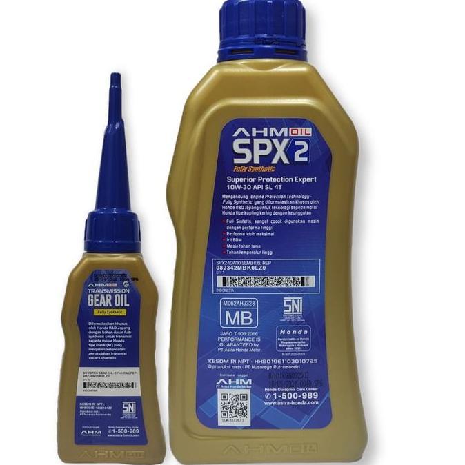 Jual OLI AHM SPX 2 MATIC DAN OLI GARDAN AHM VARIO BEAT SCOOPY SPACY DLL ...