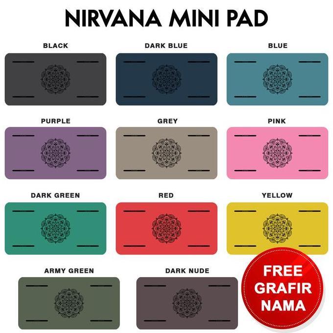 Jual Nirvana Mini Pad Mini Mat Knee Pad | Shopee Indonesia