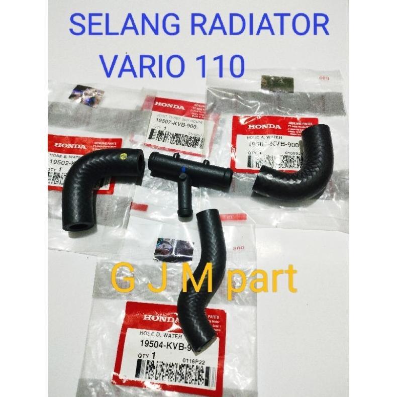 Jual Terlaris! H-4 Io-98 Selang Radiator Set Honda Vario 110 Karbu Set ...