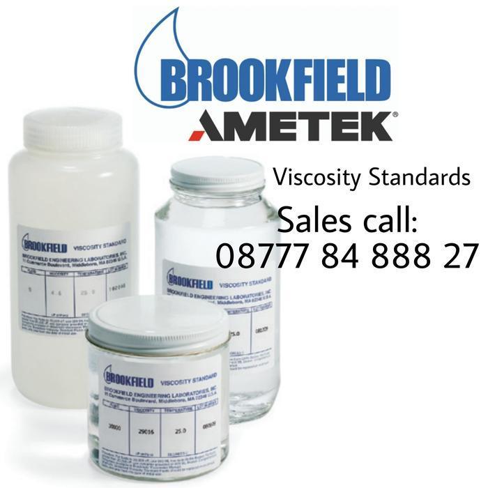 Jual Brookfield Viscosity Standards Cairan Kalibrasi Viscometer ...