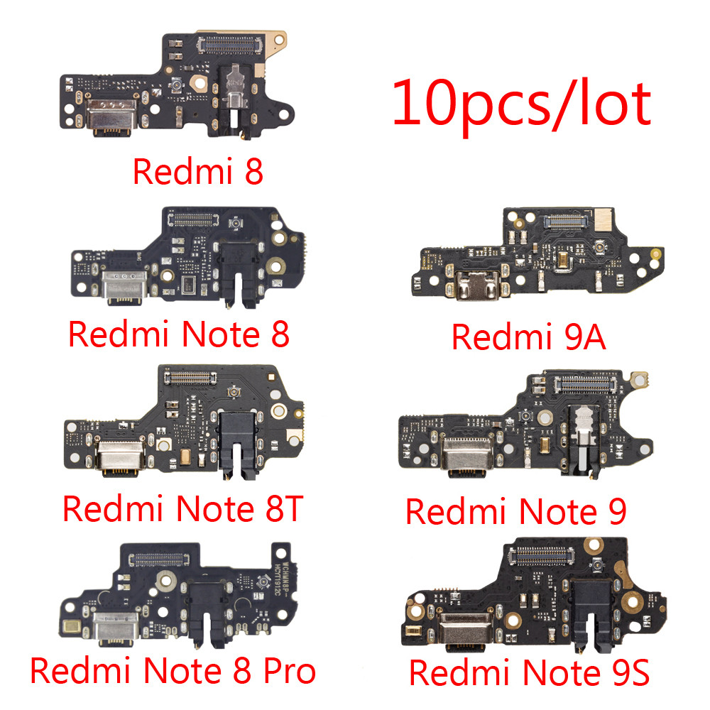 Jual 10 pcs / lot Untuk XiaoMi Redmi Note 8 8 Pro 9 8T Charging Port ...