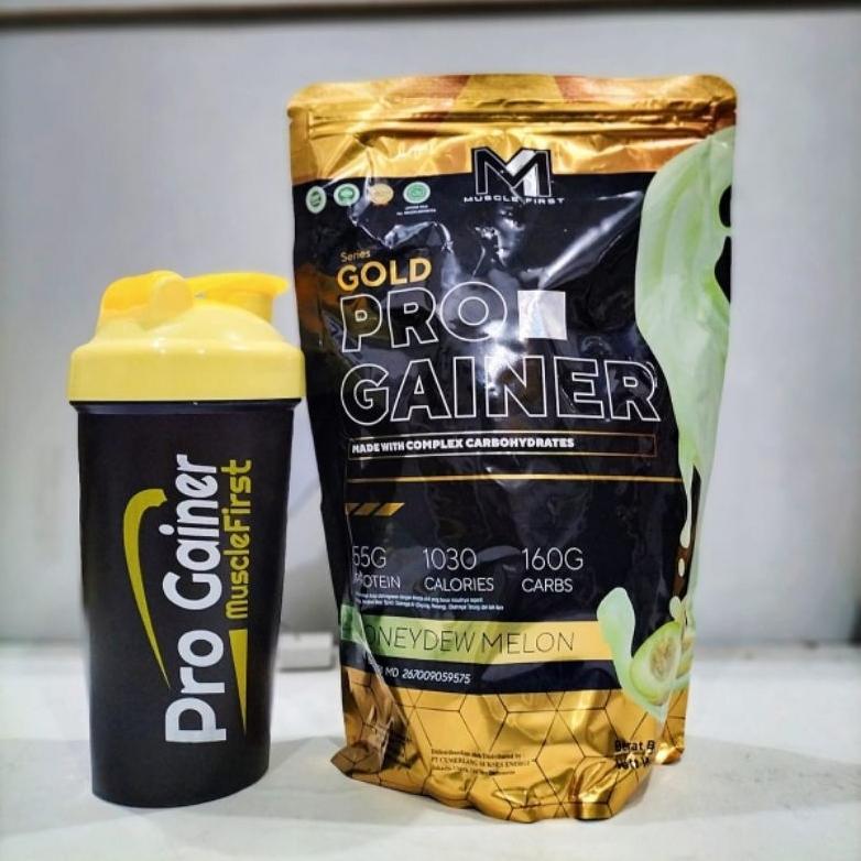 Jual [Promo!] M1 Muscle First Pro Gold Gainer 2 Lbs Musclefirst Mass ...