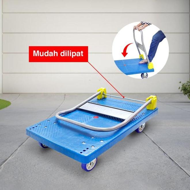 Jual Troli Lipat Besar 300Kg - Trolli Barang - Hand Truck -Trolley ...