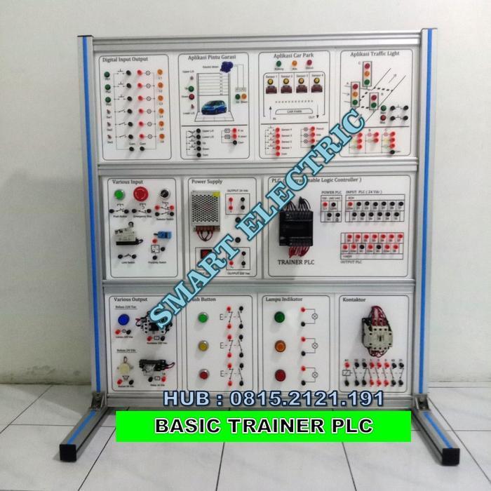 Jual Basic Trainer Plc 20 Io Atau 30 Io Dan Contoh Aplikasinya Original ...