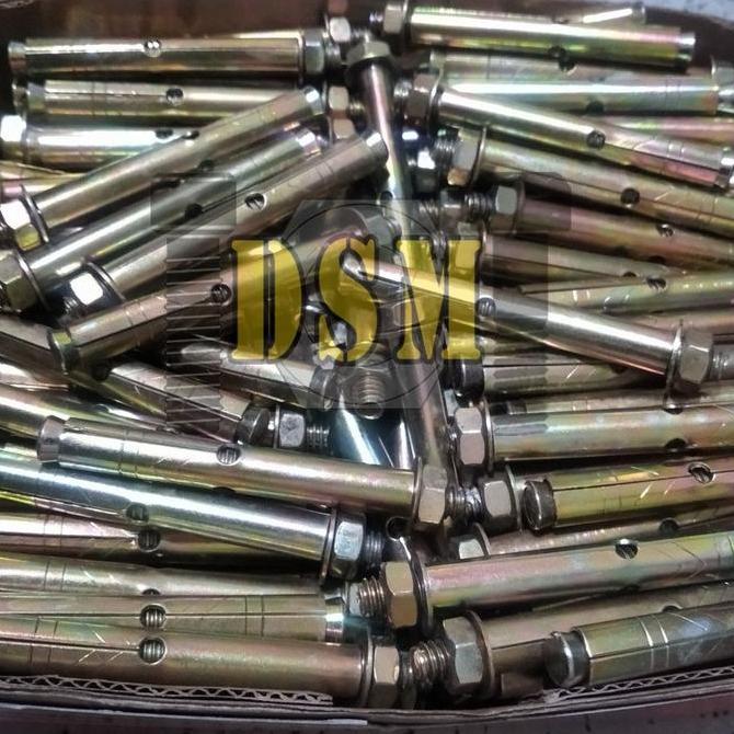 Jual Dynabolt M16x111 / Dinabolt M16 / Anchor Bolt Kode 6240 Kuning (11 ...
