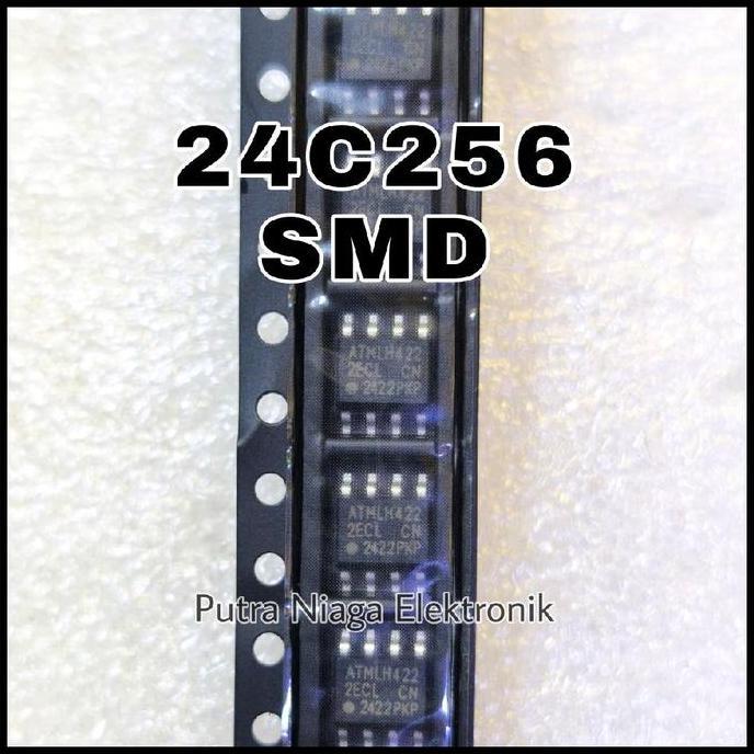 Jual Baru (1) ic 24C256 2ECL SOP 8 pin 24C256N / 24C256C / 24C256AN ...