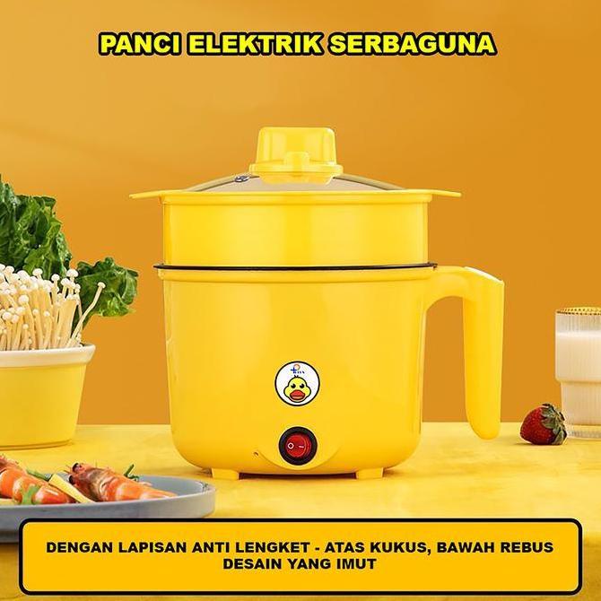 Jual Panci Elektrik Serbaguna small Bebek Kuning Panci Listrik ...