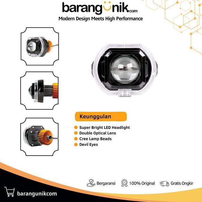 Jual Saless Biled Projie Cut Off 40W 3 Inch Shroud Rgb Projector Laser ...
