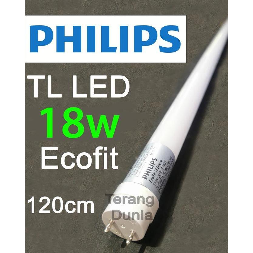 Jual Terang- Lampu Tl Led T8 120Cm 18W Tl 18W Philips Tl Neon Philips ...
