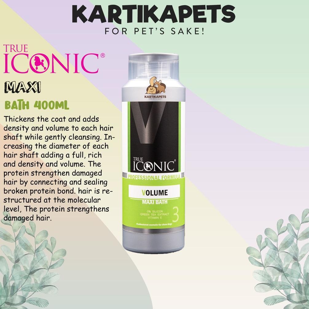 Jual True Iconic shampoo 400ml all variant - shampoo conditioner anjing ...