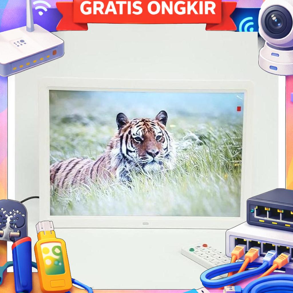 Jual Digital Photo Frame 15 Inch - High Resolution - Full Hd Multi ...