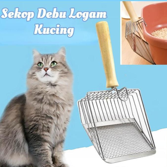 Jual AimayaPet Sekop Serokan Pasir Stainless/Sekop Kucing Pengangkat ...