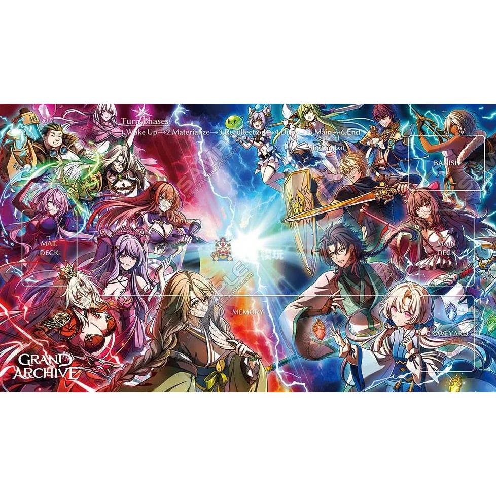 Jual Grand Archive Series 600x350mm Custom Playmat Playsheet