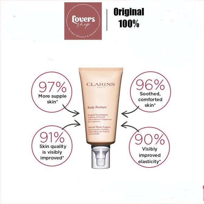 Jual Bytxc- Clarins Stretch Mark Control 200 Ml | Shopee Indonesia