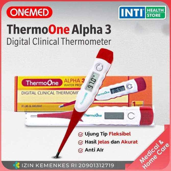 Jual Medclean- Onemed | Thermometer Thermoone Alpha 3 | Termometer ...