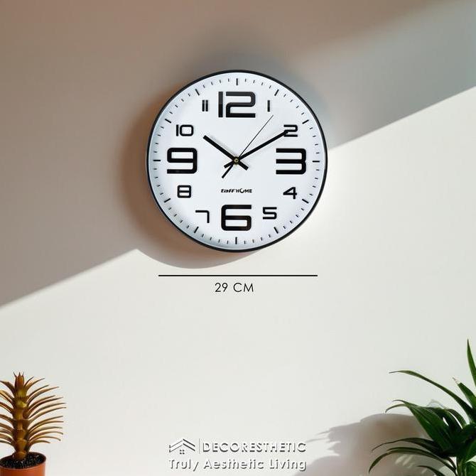 Jual Jam Dinding Quartz Bulat Modern Minimalis Jam Hias Dinding Ruangan ...