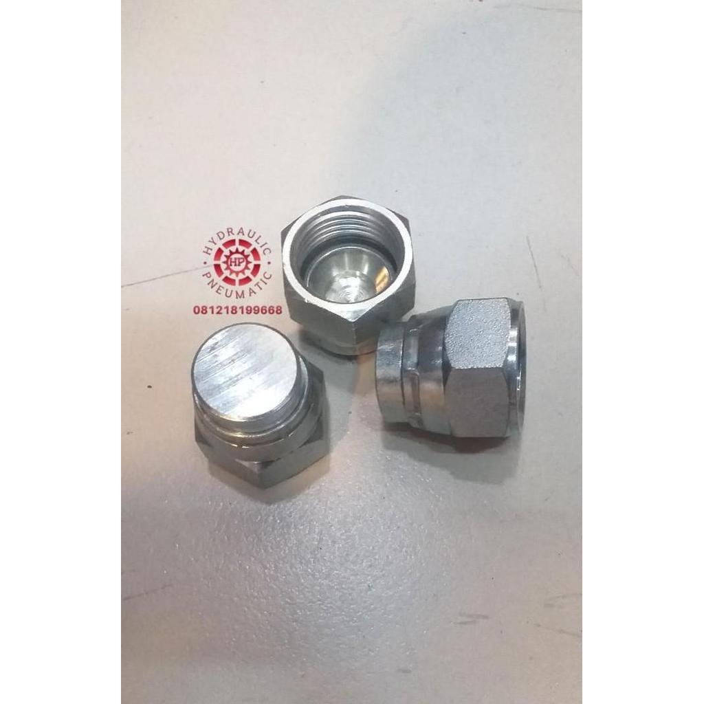 Jual Hydraulic Plug Dop JIC 1/2 Inch Cap Dop Hidrolik JIC 1/2
